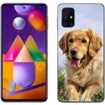 Pouzdro mmCase Gelové Samsung Galaxy M31s - zlatý retrívr – Sleviste.cz