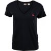 Dámská Trička Levi's PERFECT V-NECK TEE SHIRT Černá,Červená