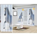 Závěs Bílý kůň - A závěs - 250cm x 140cm – Hledejceny.cz