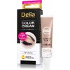 Přípravky na obočí Delia Henna profesionální barva na obočí a řasy krém Black 30 ml
