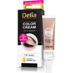 Delia Henna profesionální barva na obočí a řasy krém Black 30 ml – Zbozi.Blesk.cz