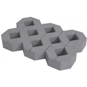 Diton Zatravňovací 60 x 40 x 8 cm přírodní beton 1 ks