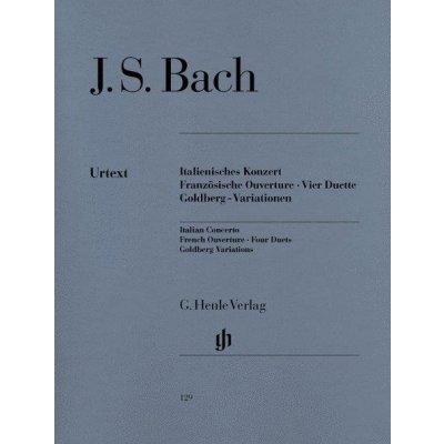 J. S. Bach Italian Concerto, French Overture noty na sólo klavír – Hledejceny.cz