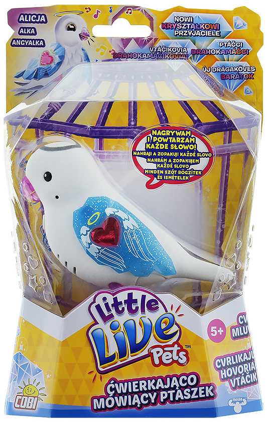 Cobi LITTLE LIVE PETS Mluvící ptáček Alka od 499 Kč - Heureka.cz