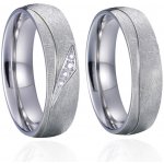 Steel Wedding Snubní prsteny z chirurgické oceli SPPL042