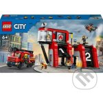 LEGO® City 60414 Hasičská stanice s hasičským vozem – Zboží Dáma