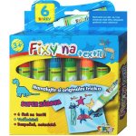 SMT Creatoys Fixy na textil 6 ks – Zboží Mobilmania