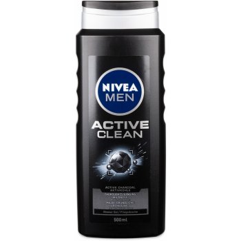 Nivea Men Active Clean 3v1 sprchový gel 500 ml