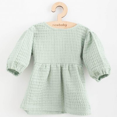 Kojenecké mušelínové šaty New Baby Comfort clothes šalvějová – Zbozi.Blesk.cz