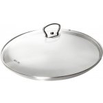 Belis Skleněná poklice s nerezovým úchytem 28cm – Zboží Dáma