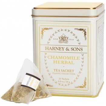 Harney & Sons Egyptian Chamomile 20 hedvábných sáčků v plechovce