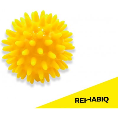 Rehabiq Masážní míček ježek žlutý 6 cm – Hledejceny.cz