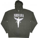 Nirvana Unisex Pullover Hoodie: Angelic Mono medium – Zboží Dáma