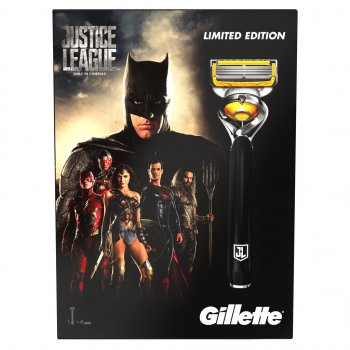 Gillette Fusion ProShield + 3 hlavice Justice League dárková sada