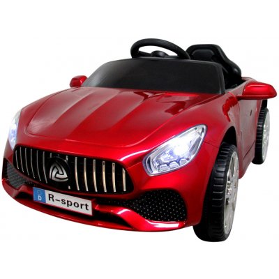 R-SPORT B3 LAKOVANÉ Elektrické autíčko 2x30W + odpružení + LED efekty červená – Zbozi.Blesk.cz