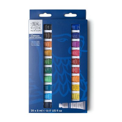 Cotman sada akvarelových barev 20x5ml Beginners – Hledejceny.cz