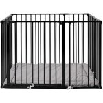 Baby Dan dětská ohrádka Supreme Olaf Rectangle černá s matrací – Zboží Dáma