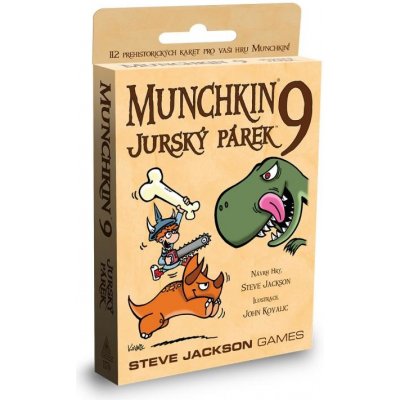 Steve Jackson Games Munchkin 9 Jurský párek – Zbozi.Blesk.cz