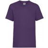 Dětské tričko Fruit of the Loom 16.1033 tričko dětské s krátkým rukávem purple