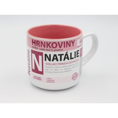 Nekupto Hrnek se jménem Natálie 300 ml – Sleviste.cz
