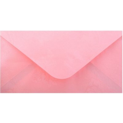 Obálka DL metalická s ražbou Světle růžová – Zboží Živě