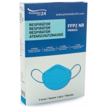 Promedor24 respirátor FFP2 NR PRIMUS Červený 5 ks