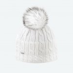Kama pletená merino čepice A121 bílá – Zboží Dáma