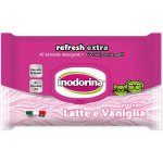 Inodorina ubrousky Mléko a Vanilka s vitamíny 40 ks – HobbyKompas.cz