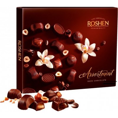 ROSHEN Assortment hořká čokoláda 154 g