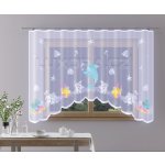 Dětská záclona MOŘSKÝ SVĚT oblouk - 150 x 300 cm – Zboží Mobilmania