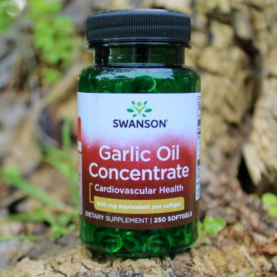 Swanson Garlic Oil Česnekový Olej 500 mg 250 kapslí – Zbozi.Blesk.cz