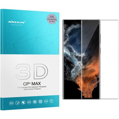 Nillkin Tvrzené Sklo 3D CP+ MAX Black pro Samsung Galaxy S22 Ultra 6902048243309 – Hledejceny.cz