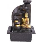ProGarden fontána pokojová s LED osvětlením BUDDHA rovná – Zboží Dáma