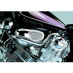padací rám Fehling Yamaha XV 1100 Virago malý chrom – Sleviste.cz