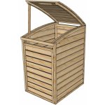 LANIT PLAST S751 65 x 92 x 105 cm hnědý – Zboží Dáma