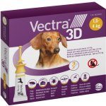 Vectra 3D Spot-On pro psy XS 1,5-4 kg 3 x 0,8 ml – Zboží Mobilmania