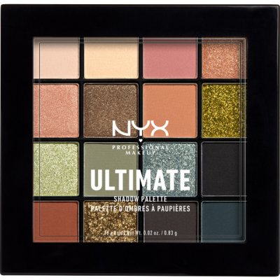 NYX Professional Makeup Ultimate Shadow paletka očních stínů Utopia 16 x  0,83 g od 439 Kč - Heureka.cz