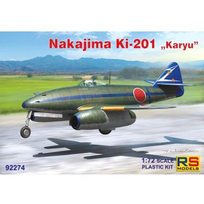 RS models Nakajima Ki 201 'Karyu' 3x camo 92274 1:72
