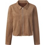 Esmara velurová bunda béžová – Sleviste.cz