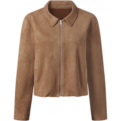 Esmara velurová bunda béžová – Sleviste.cz