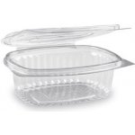 Miska oválná průhledná s víčkem 250 ml PET, 100026131 – Zboží Dáma
