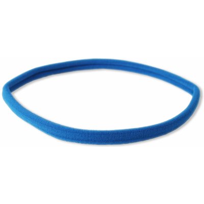 Hair bižuterie dlouhá gumička - čelenka, fosforové barvy Barva: modrá – Zboží Dáma