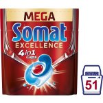 Somat Excellence 4v1 Tablety do myčky 51 ks – Zboží Dáma