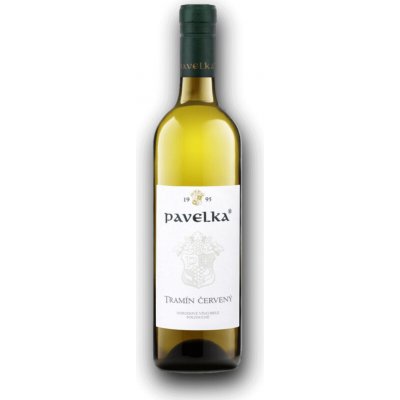 Pavelka Tramín Červený 2024 13% 0,75 l (holá láhev) – Hledejceny.cz