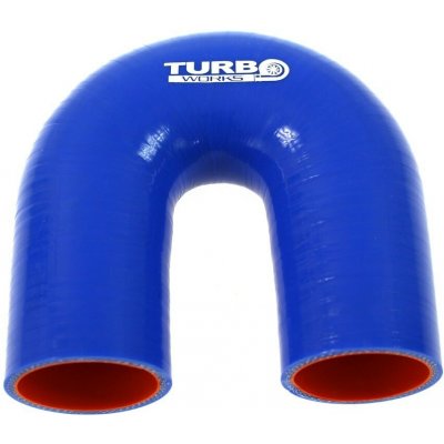 TurboWorkS Silikonová hadice - 180° koleno Pro Blue 67 mm – Hledejceny.cz