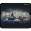 Podložky pod myš Natec GENESIS Mouse Pad Carbon 500 M World of Warships Armada 300x250mm (NPG-1736)