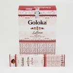 Goloka indické vonné tyčinky Masala Saffron 15 g – Zboží Mobilmania