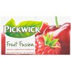 Čaj Pickwick Fruit Fusion Ovocnobylinný aromatizovaný čaj s třešněmi malinami a brusinkami 20 x 2 g