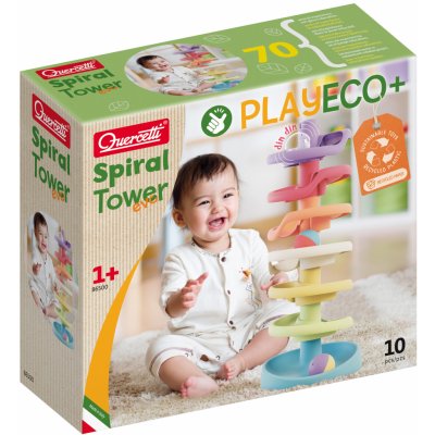 Quercetti Spiral Tower Play Eco+ 6500 – Zbozi.Blesk.cz