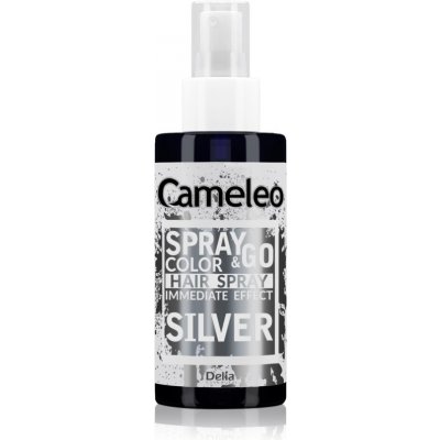 Delia Cameleo Spray & Go tónující sprej na vlasy Silver 150 ml